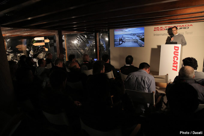 【海外試乗速報】ムルティストラーダ1200エンデューロ メディア向け発表会の画像