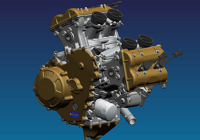 DUCATIエンジンの画像