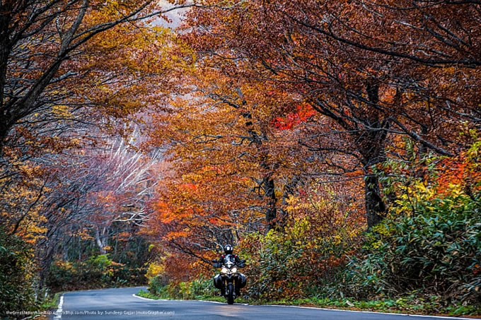 ムルティストラーダで日本一周の画像