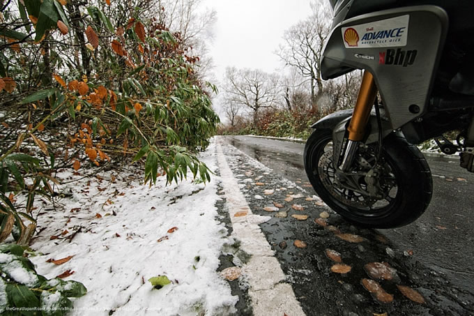 ムルティストラーダで日本一周の画像