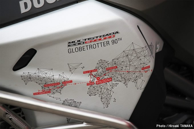 ドゥカティ世界一周モーターサイクルの旅『Globetrotter90』日本編がスタート！