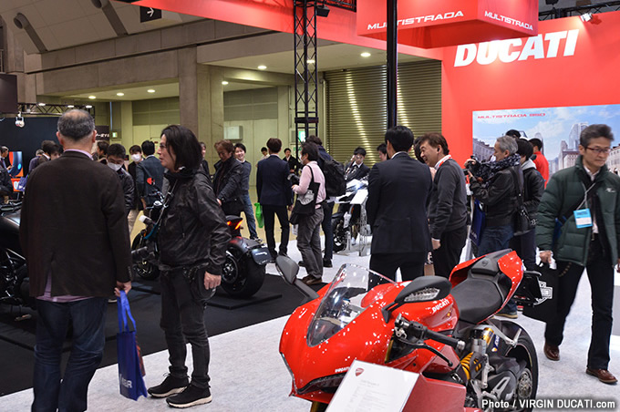 第44回東京モーターサイクショー2017 ドゥカティブースレポート