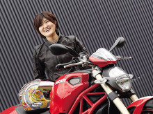 【インタビュー】金澤朋扇さん（MONSTER 1100EVO）の画像