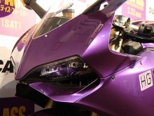 #006 映画とのコラボレーションで、紫のパニガーレプレゼントの画像