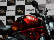 #016 モンスター1200 と人気ゲーム “モンハン” がコラボレートの画像