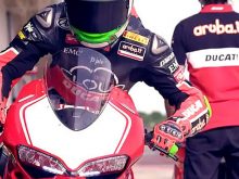 Davide Giugliano and the Panigale Rの画像